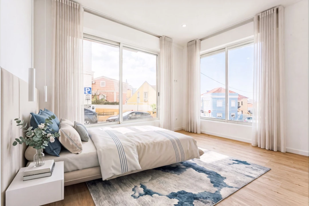 Apartamento T1 para Venda em Carcavelos e Parede Foto 13