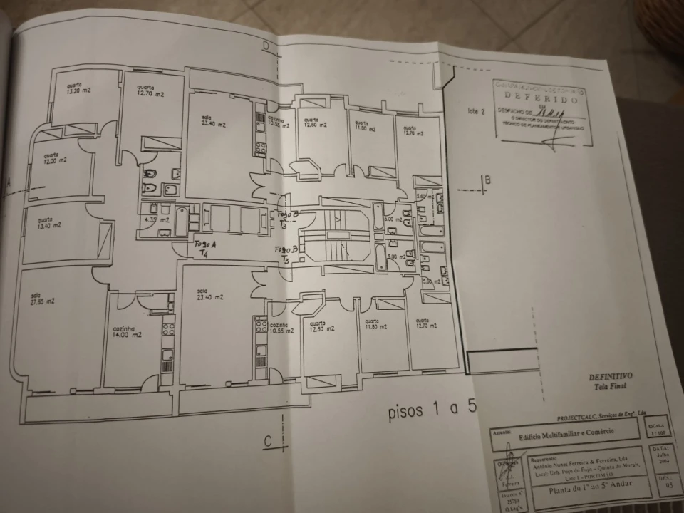 Apartamento T4 para Venda em Portimão Planta 2