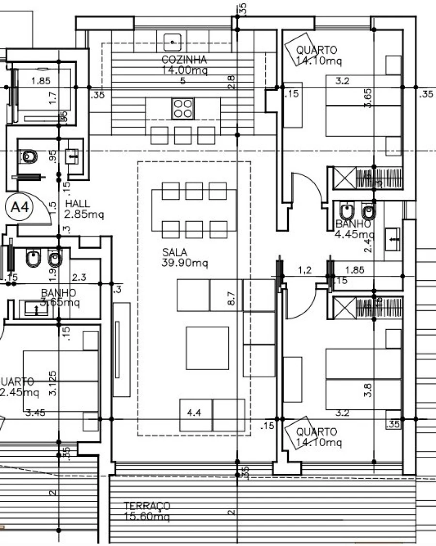 Apartamento T2 para Venda em Alcabideche Planta 1