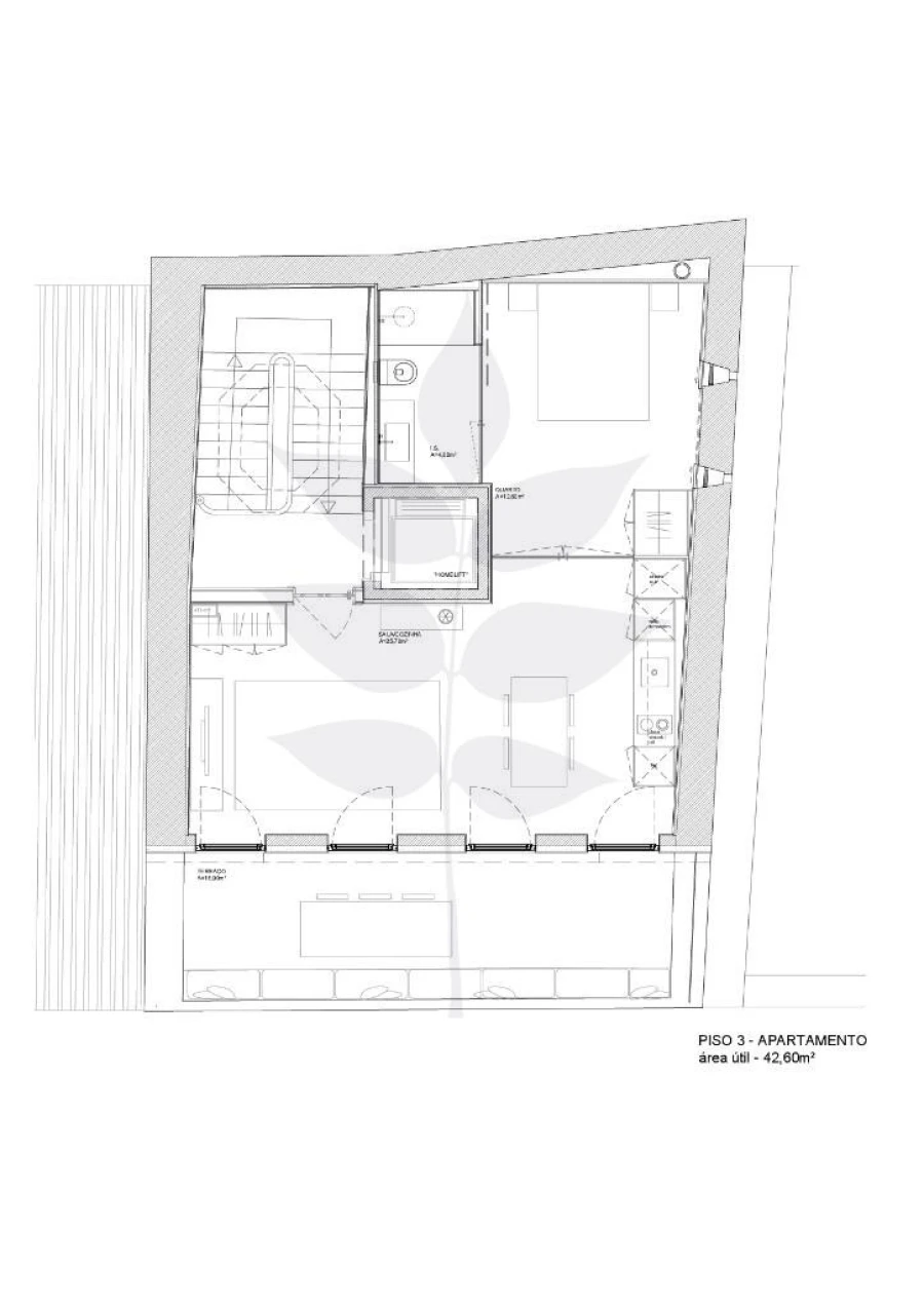 Apartamento T1 para Venda em Braga (Maximinos, Sé e Cividade) Foto 23