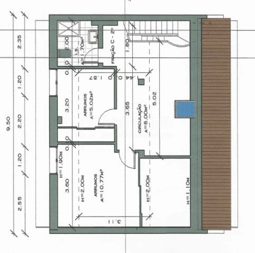 Apartamento T3 para Venda em Almada, Cova da Piedade, Pragal e Cacilhas Planta 2