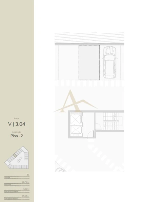 Apartamento T1 para Venda em Oliveira do Douro
