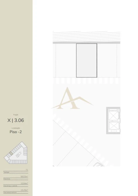 Apartamento T1 para Venda em Oliveira do Douro