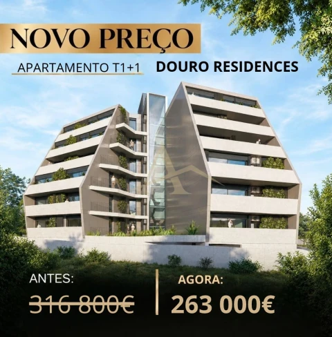 Apartamento T1 para Venda em Oliveira do Douro