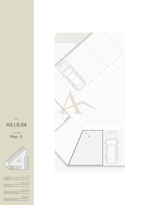 Apartamento T2 para Venda em Oliveira do Douro