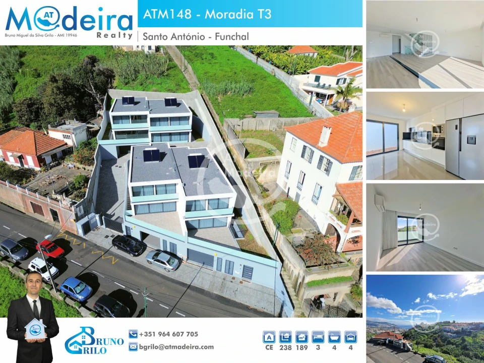 Moradia T3 para Venda em Santo Antonio Foto 1