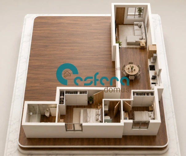 Apartamento T2 para Venda em Argoncilhe Planta 1