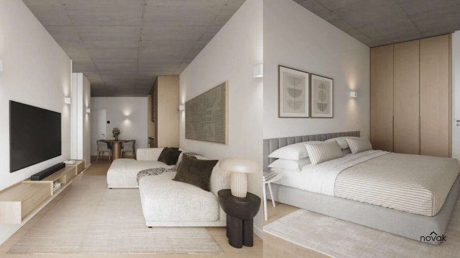 Apartamento T1 para Venda em Pedrouços Foto 8