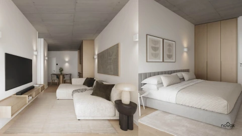 Apartamento T1 para Venda em Pedrouços