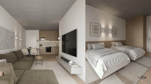 Apartamento T1 para Venda em Pedrouços