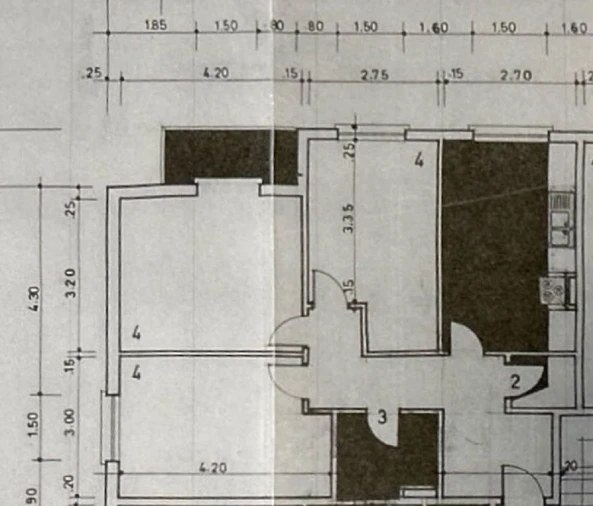 Apartamento T2 para Venda em Setubal (São Sebastião) Planta 1