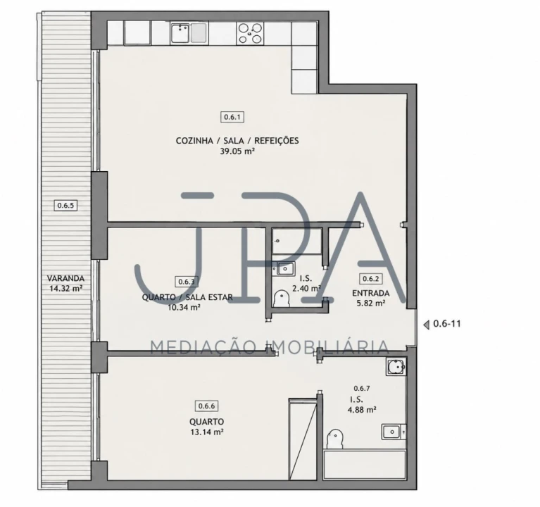 Apartamento T2 para Venda em Conceição e Cabanas de Tavira Foto 17