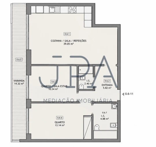 Apartamento T2 para Venda em Conceição e Cabanas de Tavira Foto 17