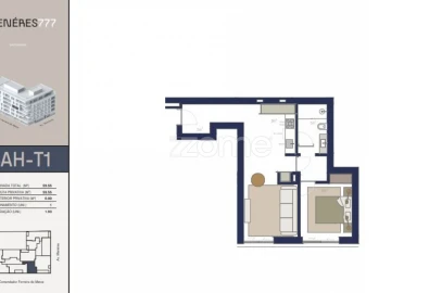 Apartamento T1 para Venda em Matosinhos e Leça da Palmeira