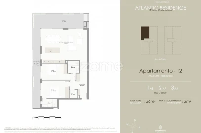 Apartamento T2 para Venda em Arcozelo