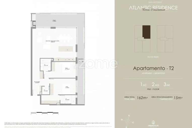 Apartamento T2 para Venda em Arcozelo Foto 5
