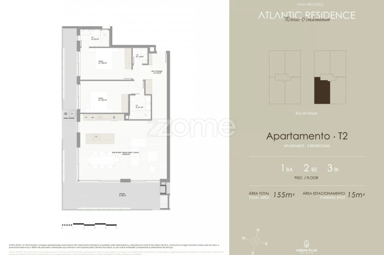 Apartamento T2 para Venda em Arcozelo Foto 5