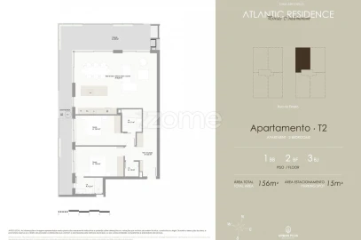 Apartamento T2 para Venda em Arcozelo