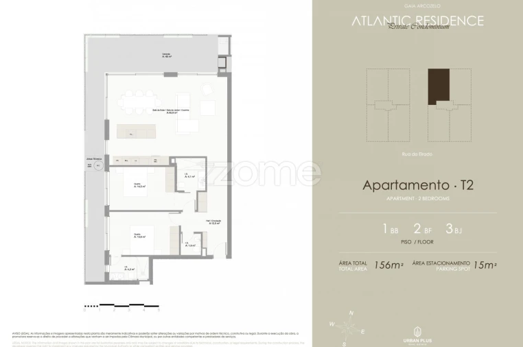 Apartamento T2 para Venda em Arcozelo Foto 5