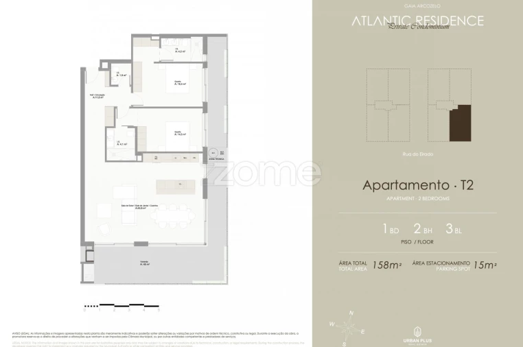 Apartamento T2 para Venda em Arcozelo Foto 5