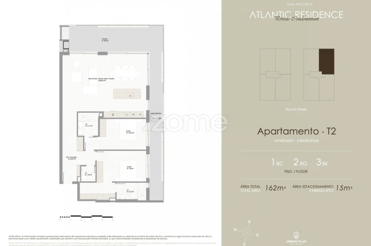 Apartamento T2 para Venda em Arcozelo Foto 5
