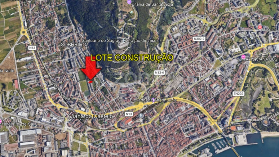 Terreno para Venda em Santa Maria Maior e Monserrate e Meadela