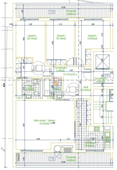 Apartamento T3 para Venda em Alverca do Ribatejo e Sobralinho