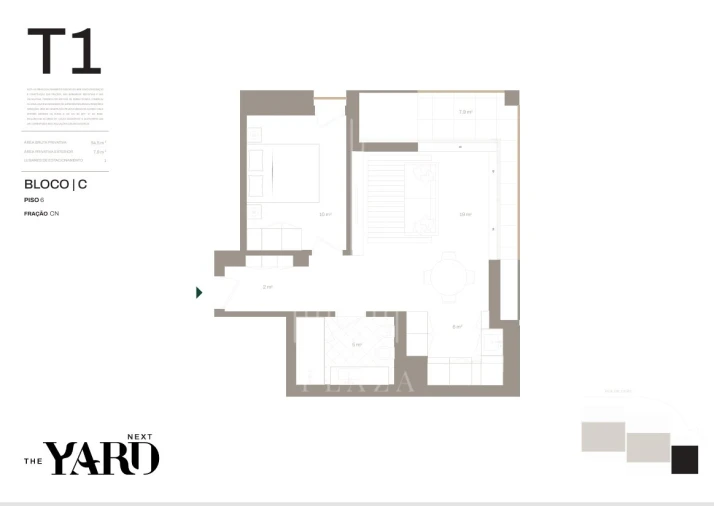 Apartamento T1 para Venda em Santa Marinha e São Pedro da Afurada Foto 8