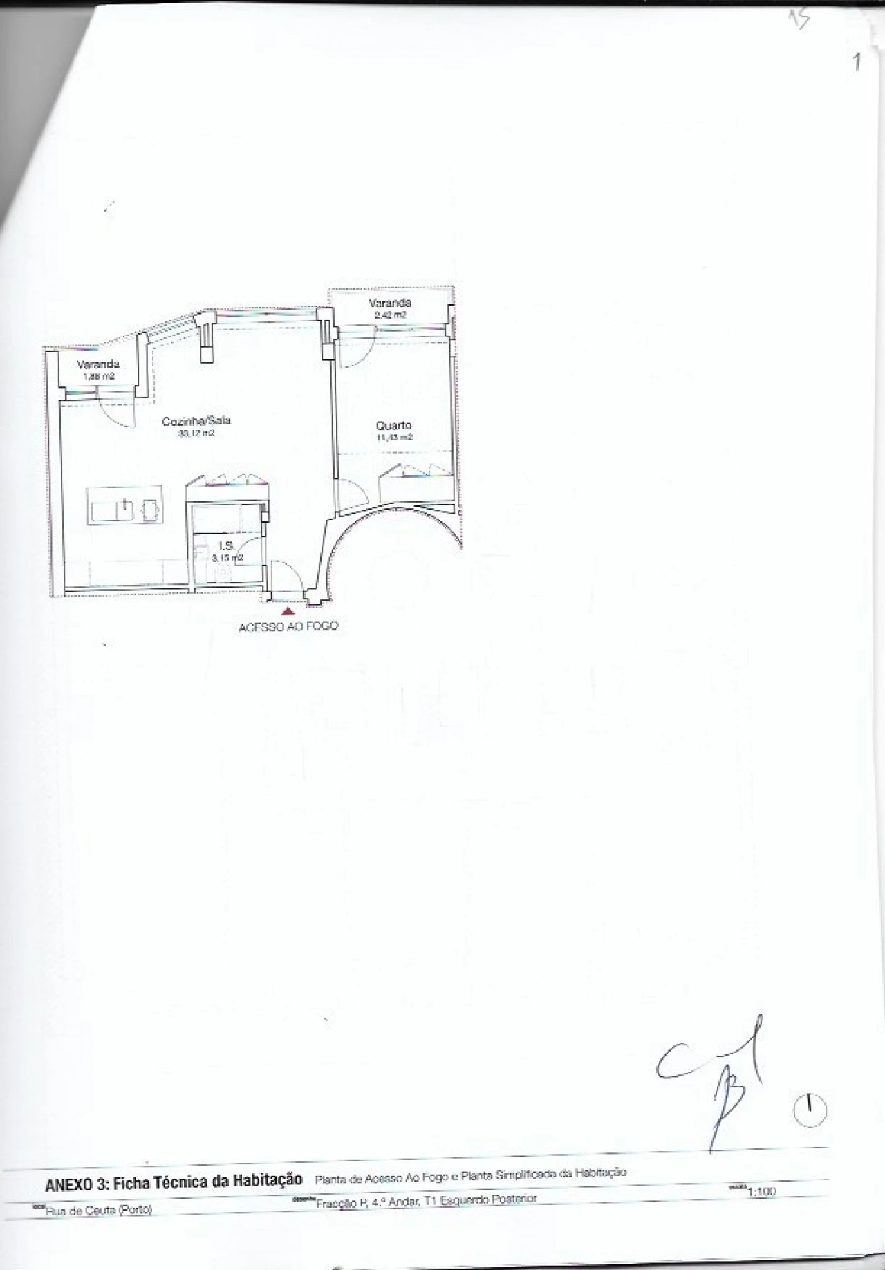 Apartamento T1 para Venda em Cedofeita, Santo Ildefonso, Sé, Miragaia, São Nicolau e Vitória Foto 22