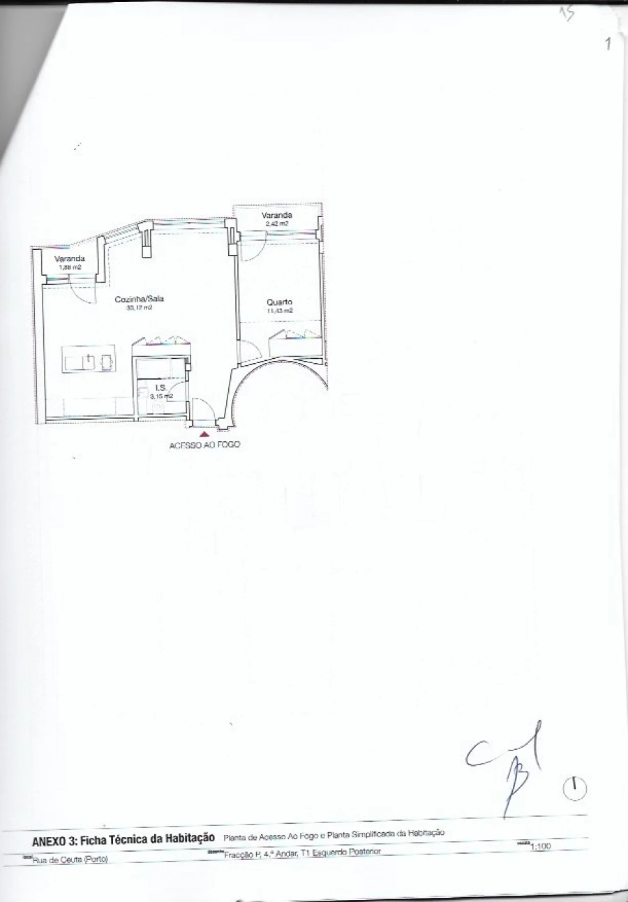 Apartamento T1 para Venda em Cedofeita, Santo Ildefonso, Sé, Miragaia, São Nicolau e Vitória Foto 22