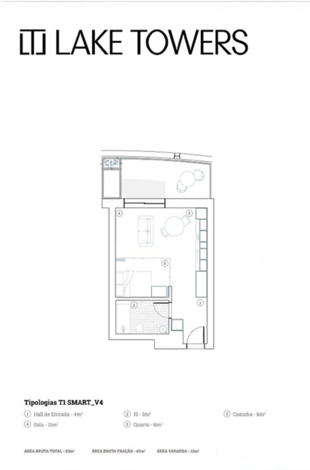 Apartamento T1 para Venda em Paranhos Foto 1