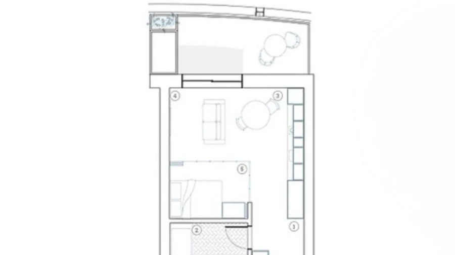 Apartamento T1 para Venda em Paranhos