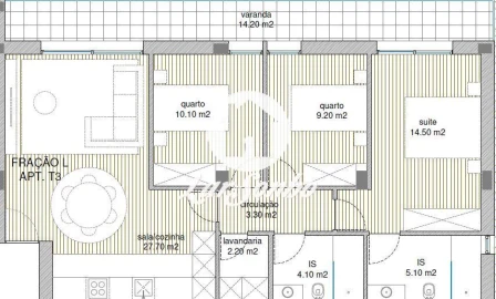 Apartamento T3 para Venda em Adães