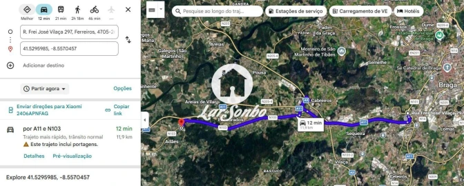 Apartamento T3 para Venda em Adães