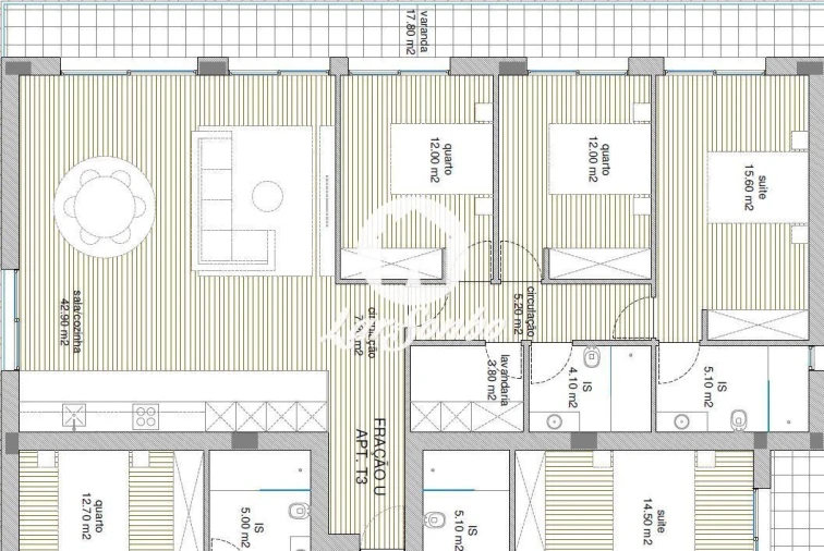 Apartamento T3 para Venda em Adães Foto 3