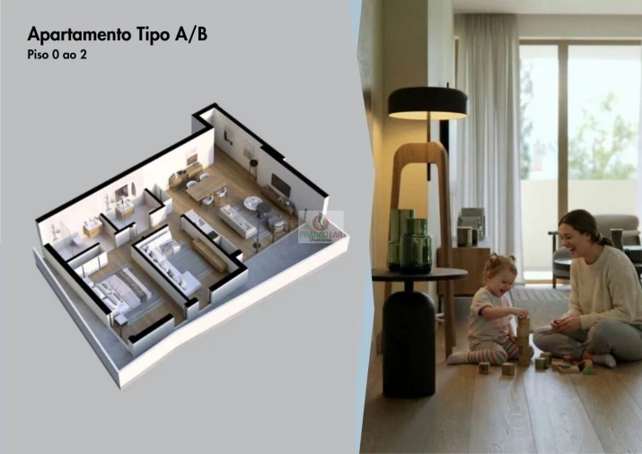 Apartamento T3 para Venda em Oliveira do Bairro Foto 3