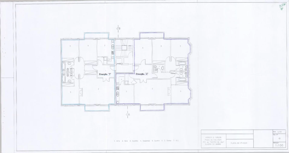 Apartamento T3 para Venda em Oiã Planta 1