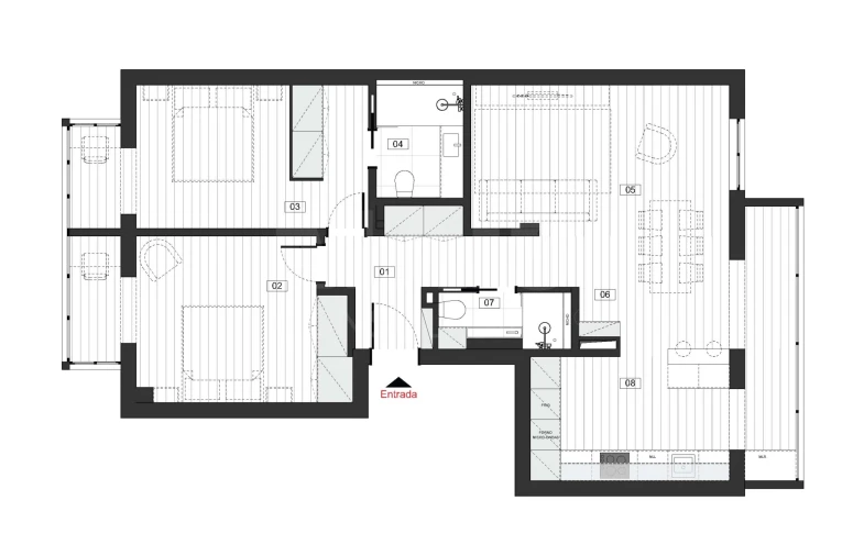 Apartamento T3 para Venda em Alvalade Foto 12
