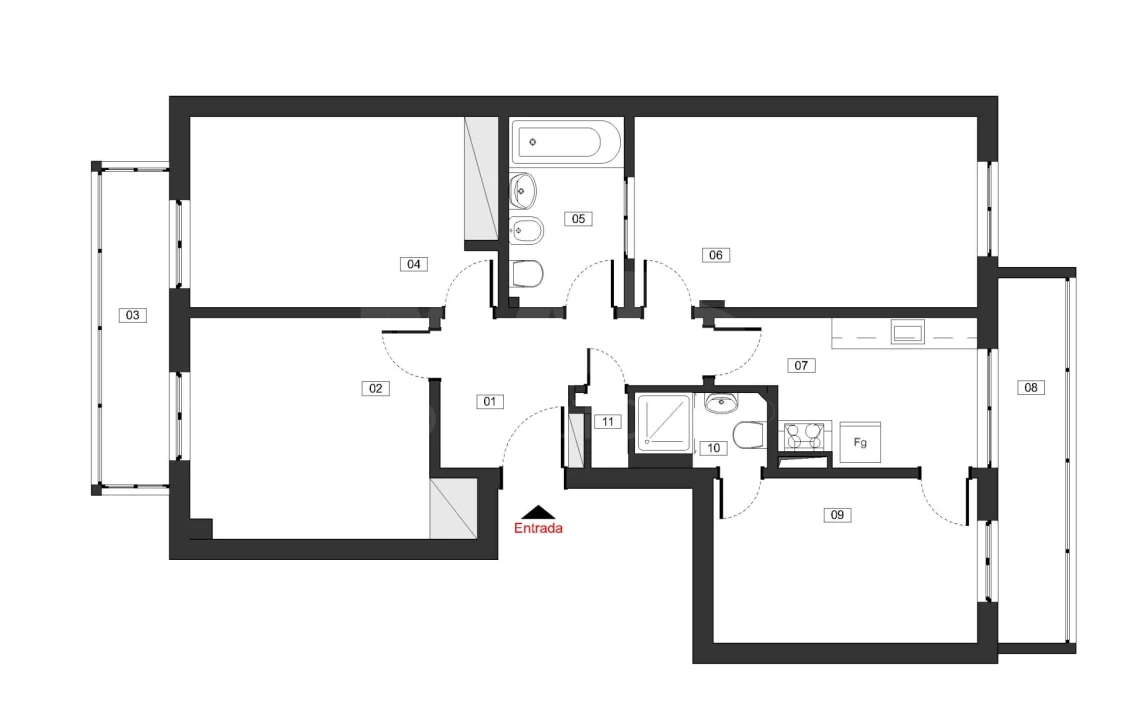 Apartamento T3 para Venda em Alvalade Foto 10