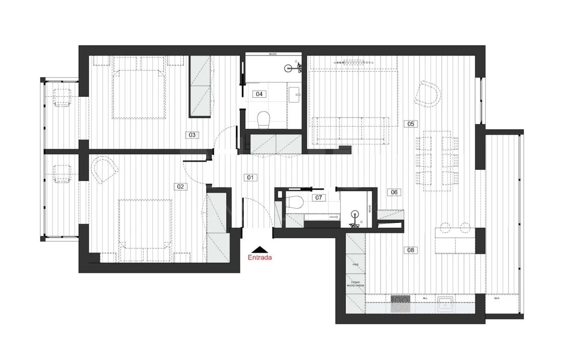Apartamento T3 para Venda em Alvalade Foto 12