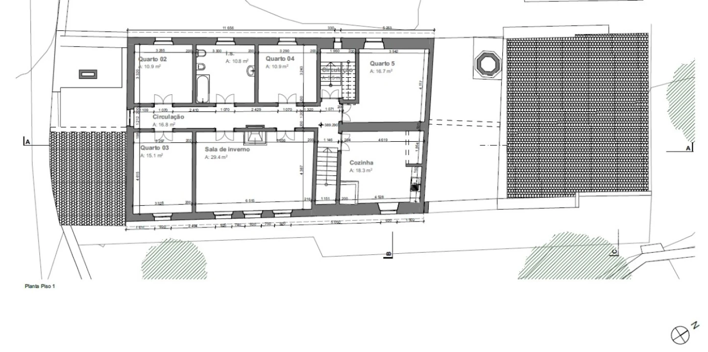 Quinta T8 para Venda em Estremoz (Santa Maria e Santo André) Planta 7