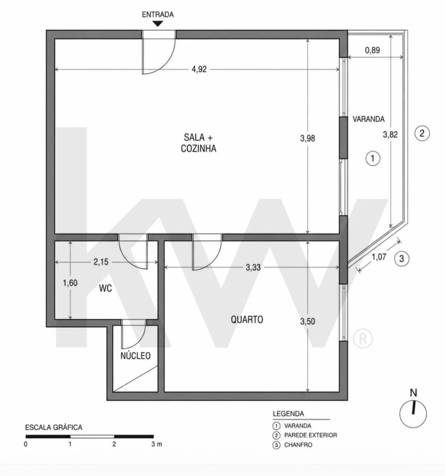 Apartamento T1 para Arrendamento em Cascais e Estoril Foto 33