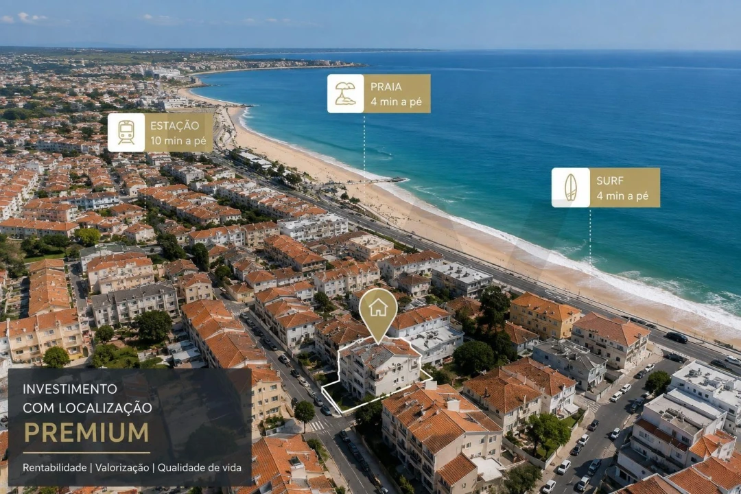 Apartamento T1 para Venda em Carcavelos e Parede Foto 4