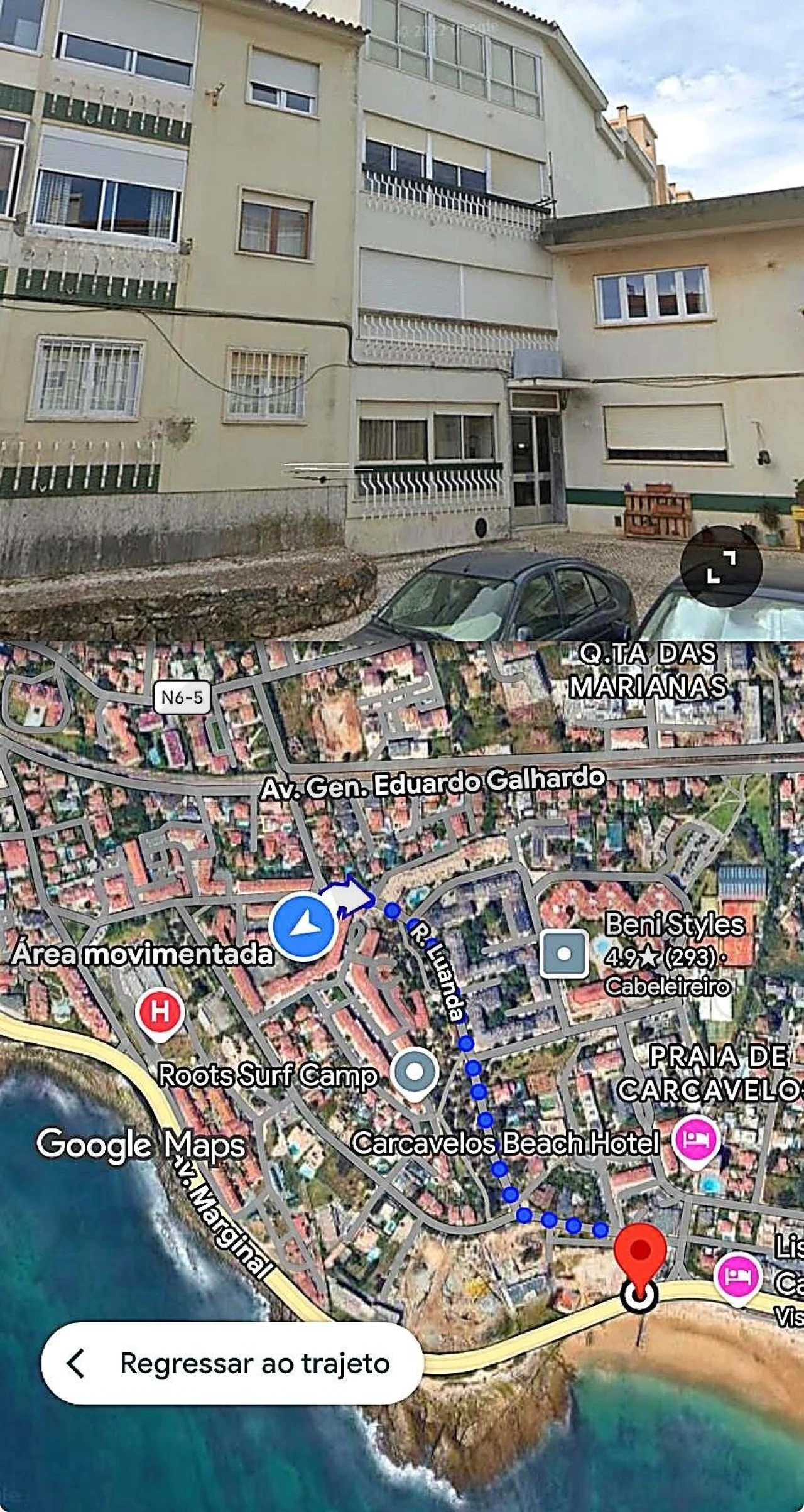 Apartamento T1 para Venda em Carcavelos e Parede Foto 5