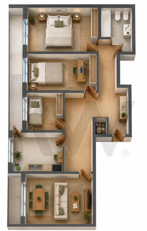 Apartamento T3 para Venda em Odivelas