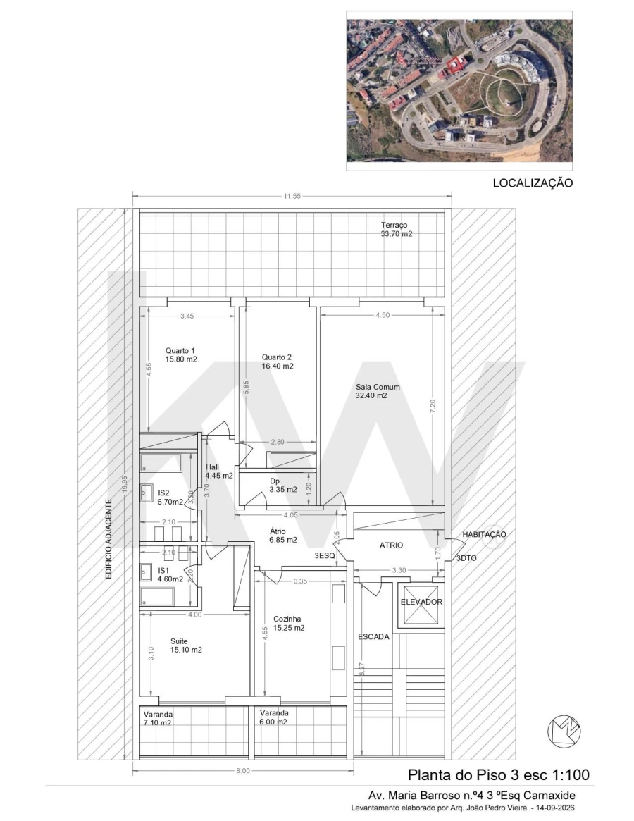 Apartamento T3 para Venda em Carnaxide e Queijas Foto 42
