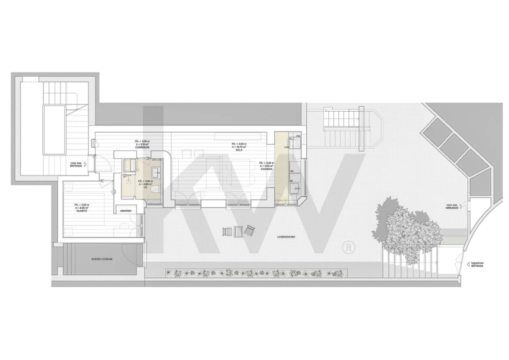 Apartamento T1 para Arrendamento em Campo de Ourique Foto 43