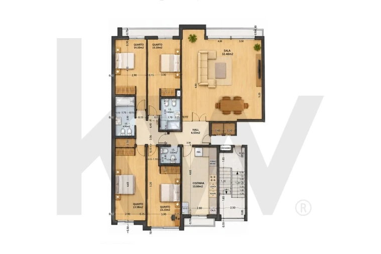 Apartamento T4 para Venda em Santa Iria de Azoia, São João da Talha e Bobadela Foto 33