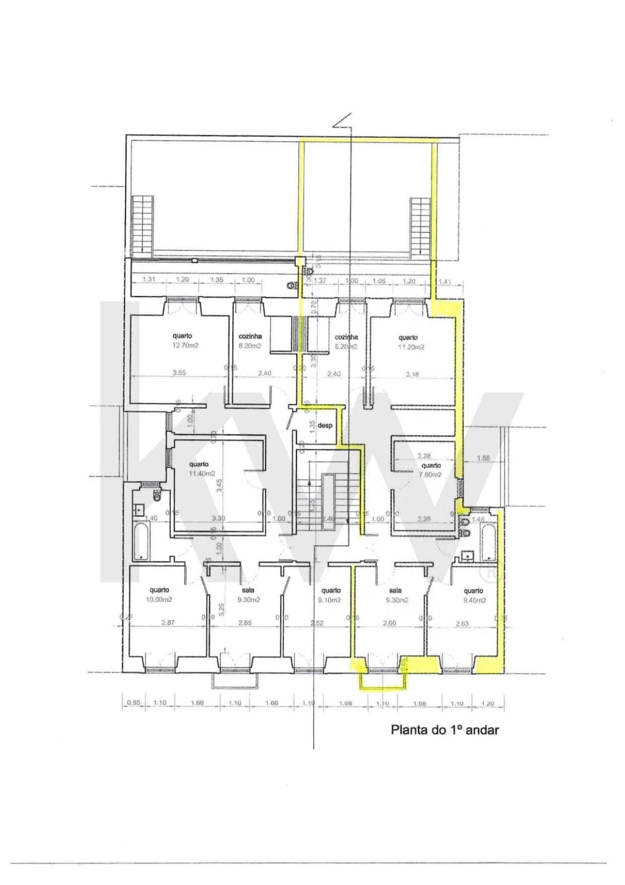 Apartamento T3 para Venda em Avenidas Novas Foto 7