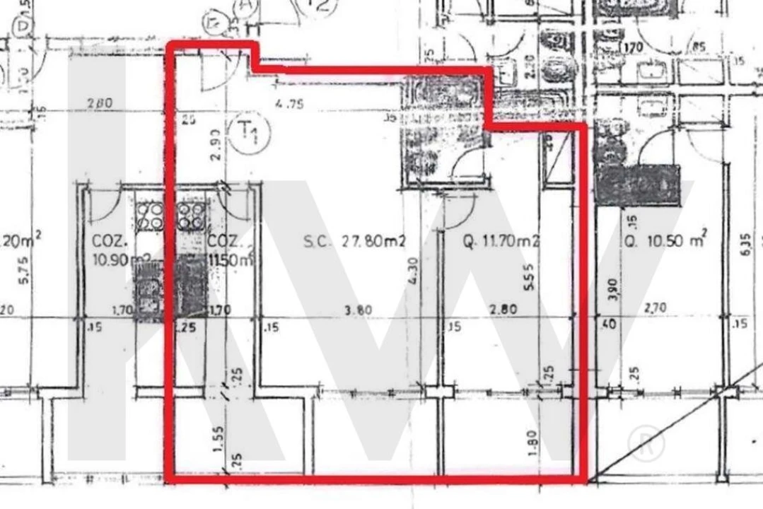 Apartamento T1 para Arrendamento em Benfica Foto 21
